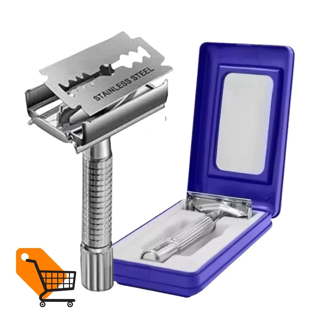 Alshabab Double Edge Stainless Steel Safety Razor 1 Pcs