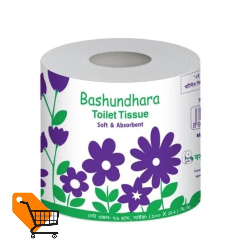 Bashundhara Toilet Tissue Soft & Absorbent 1 Pcs