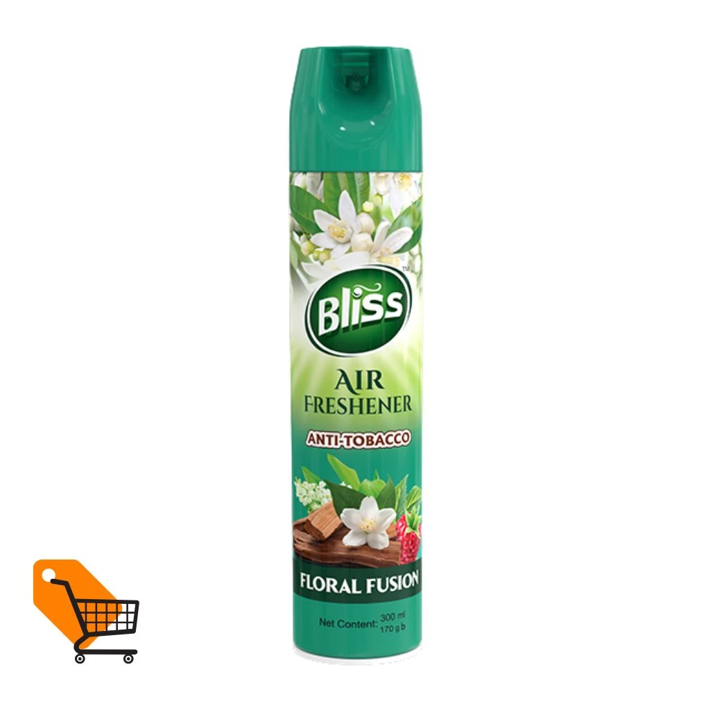 Bliss Air Freshener Anti-Tobacco Floral Fusion 300ml