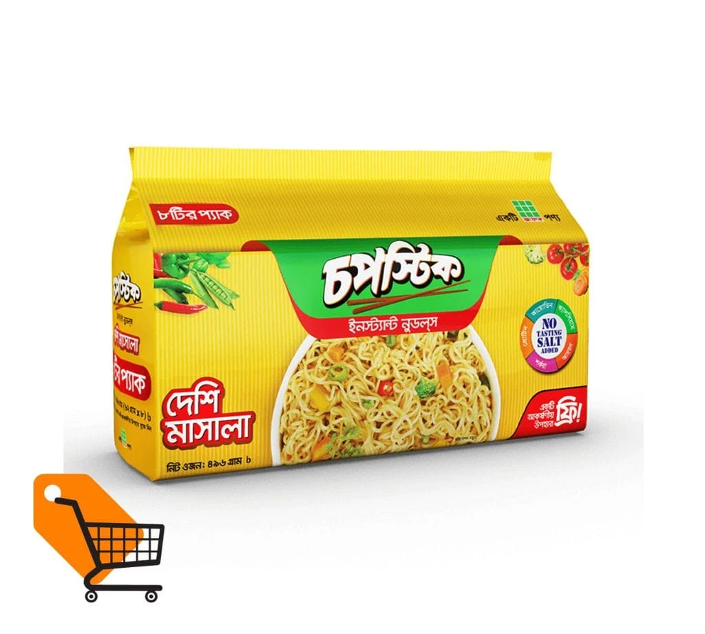 Chopstick Instant Noodles (Deshi Masala) 496 gm