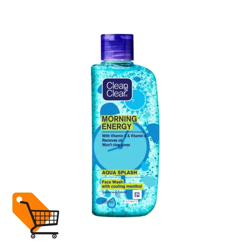 Clean & Clear Morning Energy Aqua Splash Face Wash 100ml