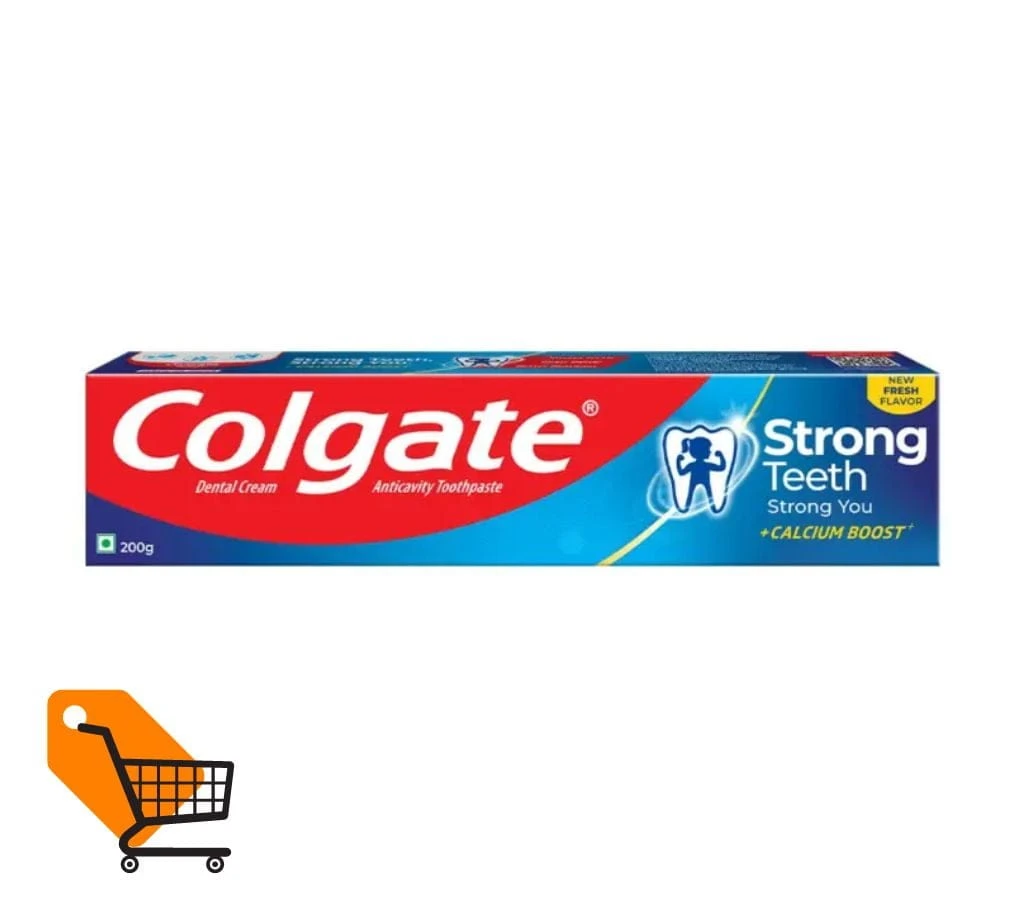 Colgate Strong Teeth Anticavity (Dental Cream) Toothpaste 200 gm