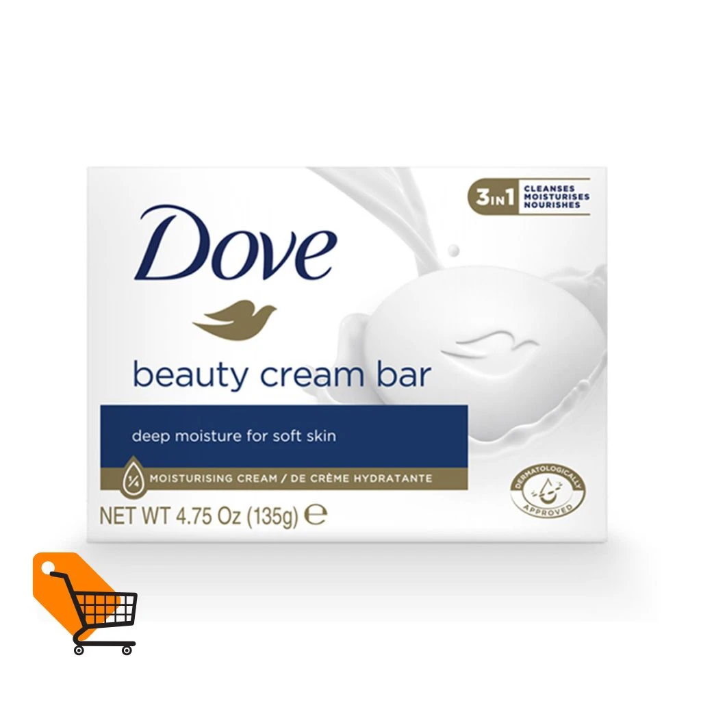 Dove Beauty Cream Bar Soap 135g