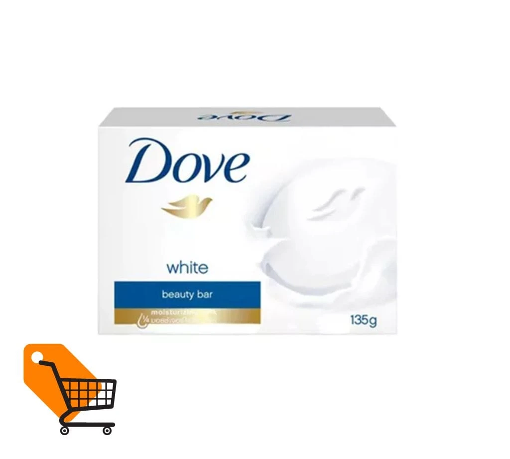 Dove Original Beauty Bar Soap White 135gm