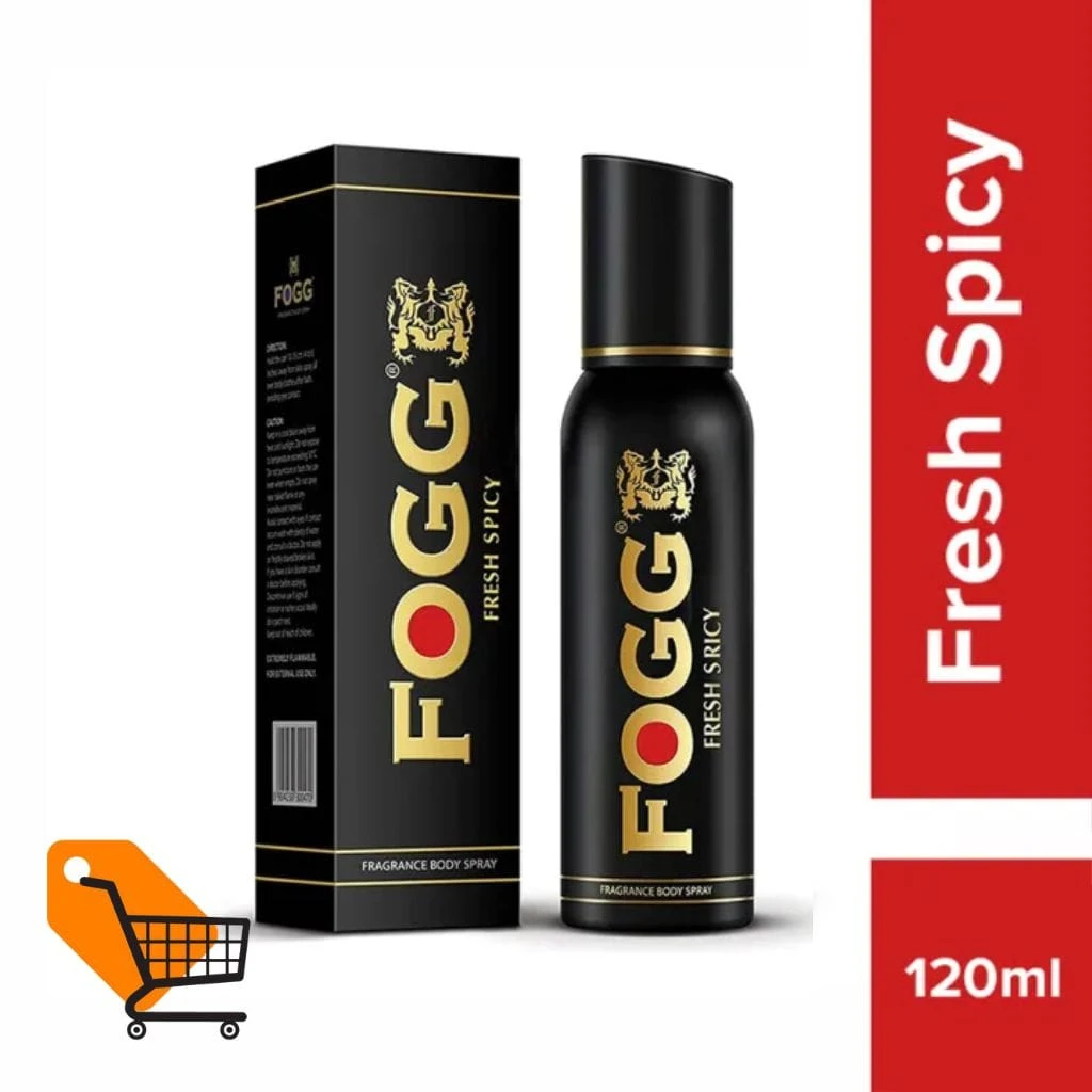 FOGG Black Men Body spray (Spicy) 120ml