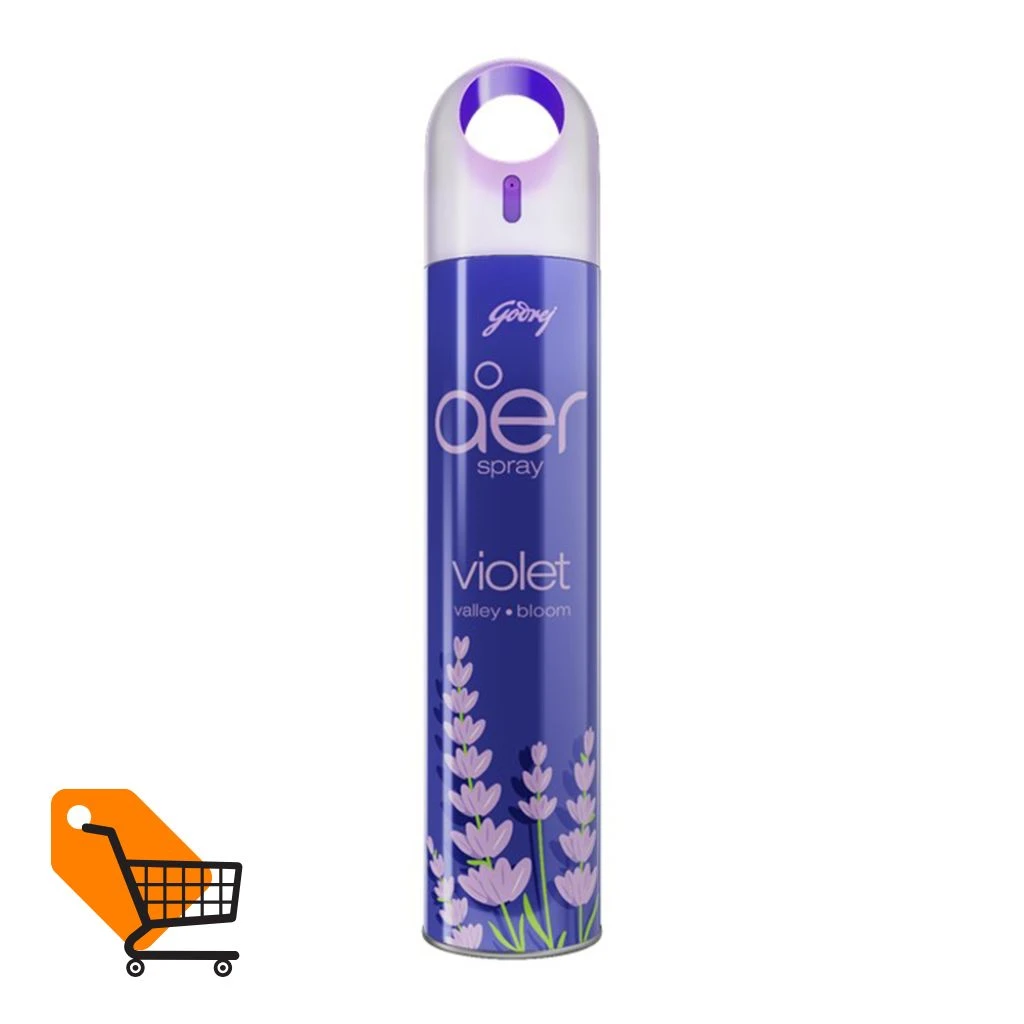 Godrej Aer Room Air Freshener Spray Violet Valley Bloom 300 ml