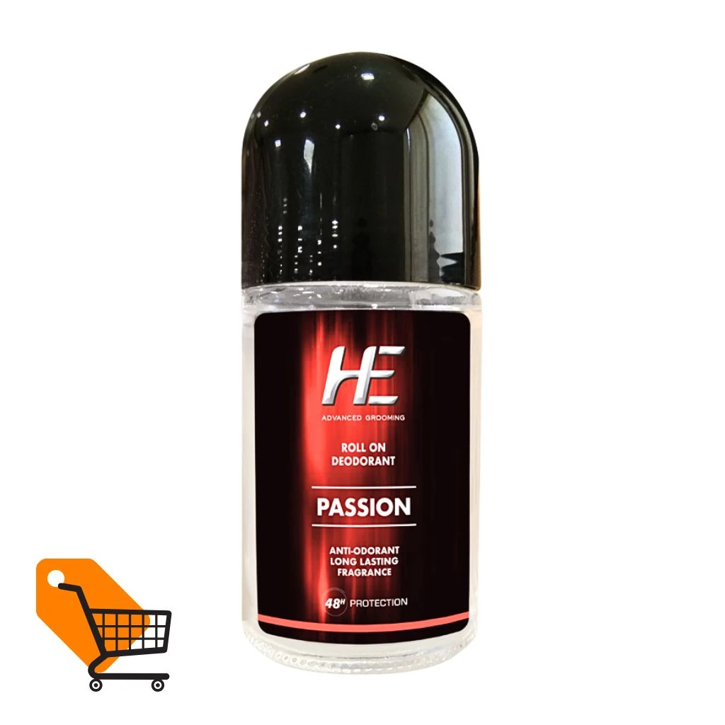 He Advanced Grooming Roll On Deodorant Passion 50ml