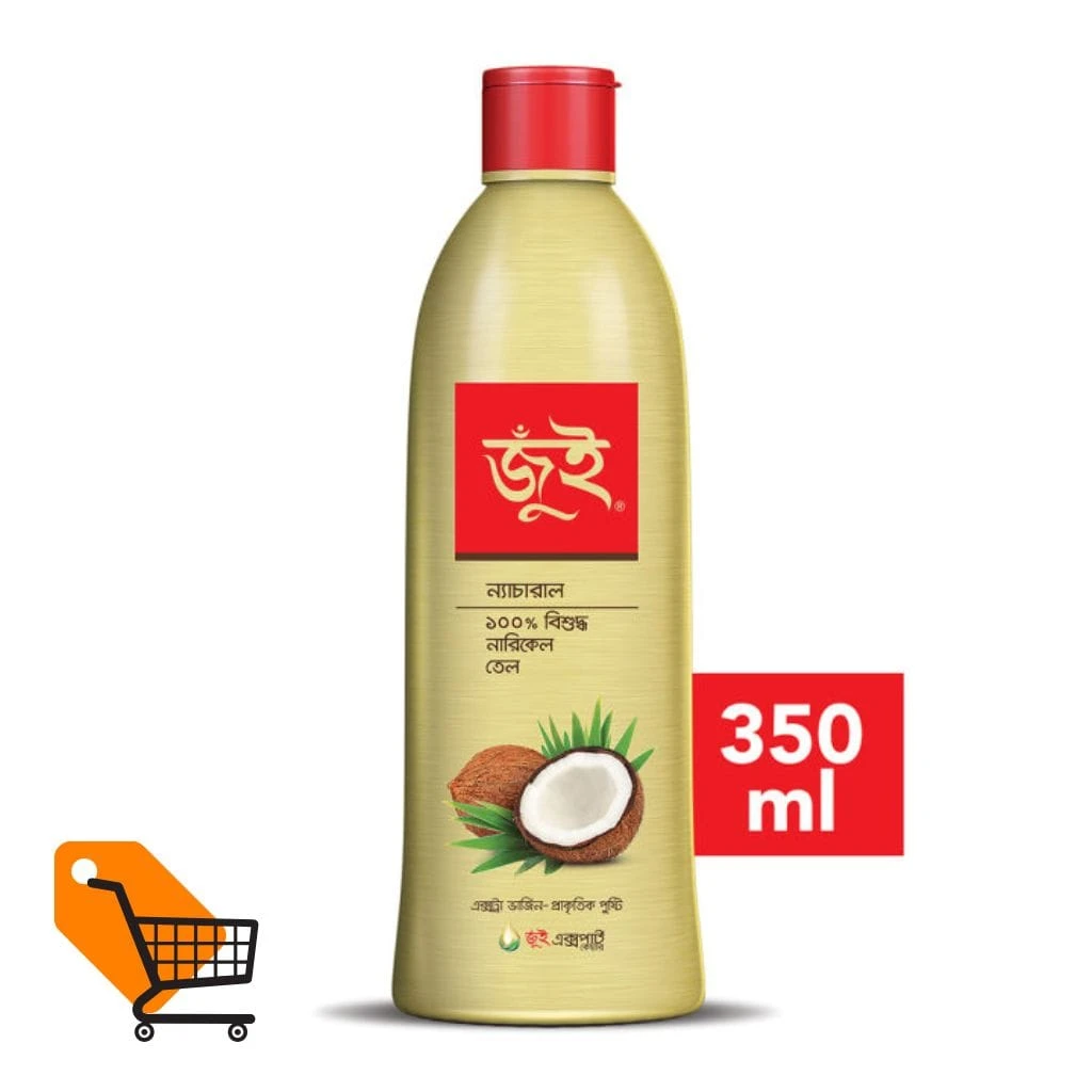Jui Pure Coconut Oil (Bottle) 350 ml