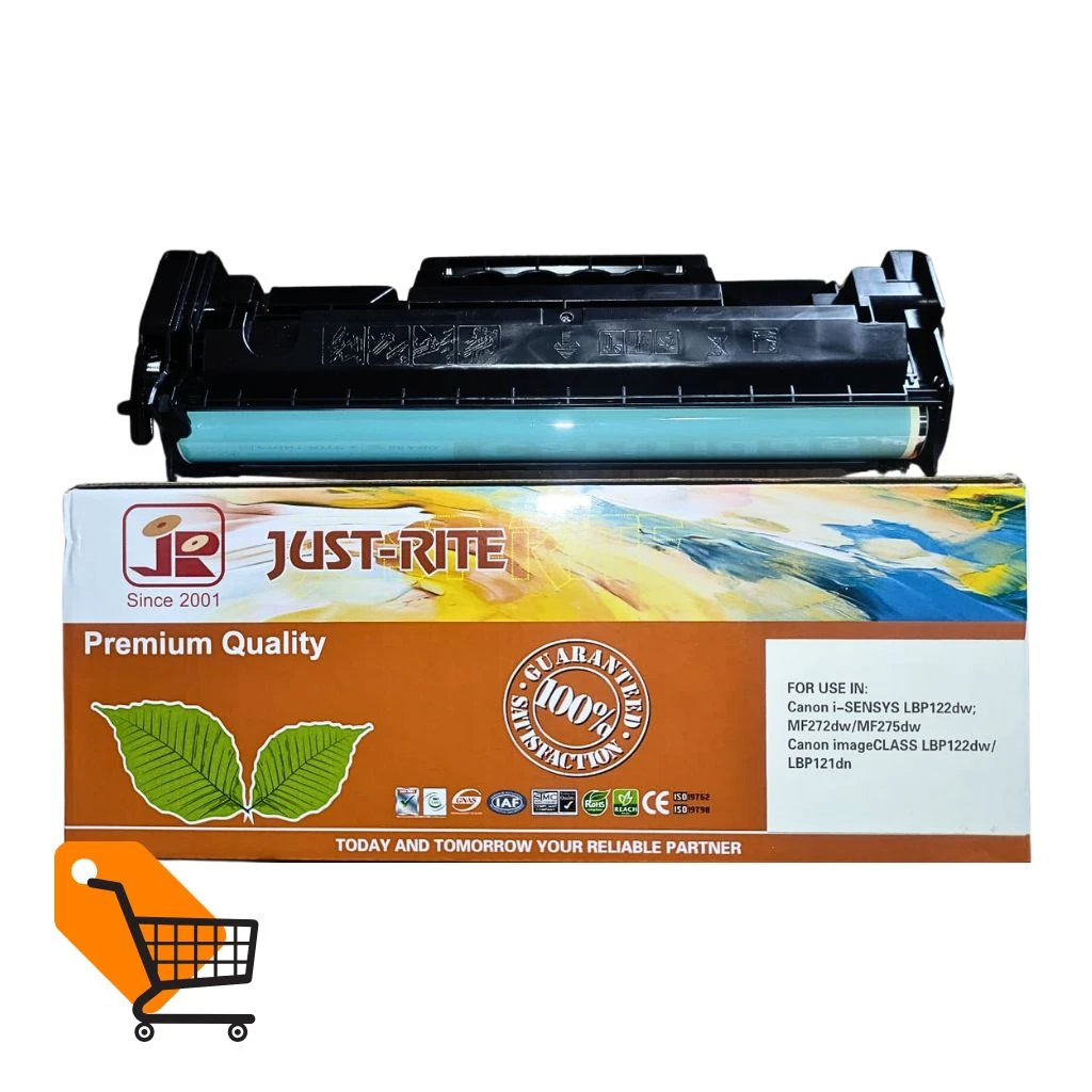 Just-Rite Premium Quality 071 Black Toner Cartridge (No Chip)