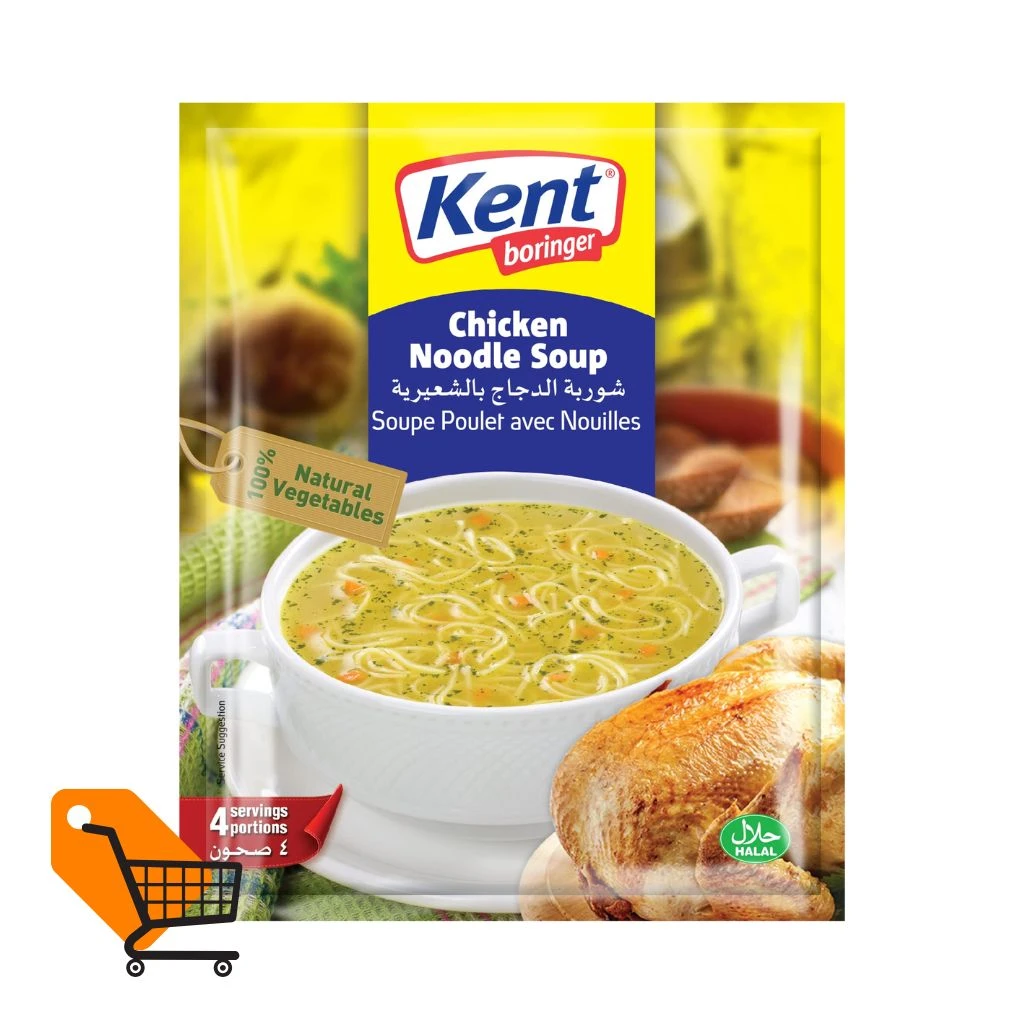 Kent Boringer Chicken Noodle Soup 66g