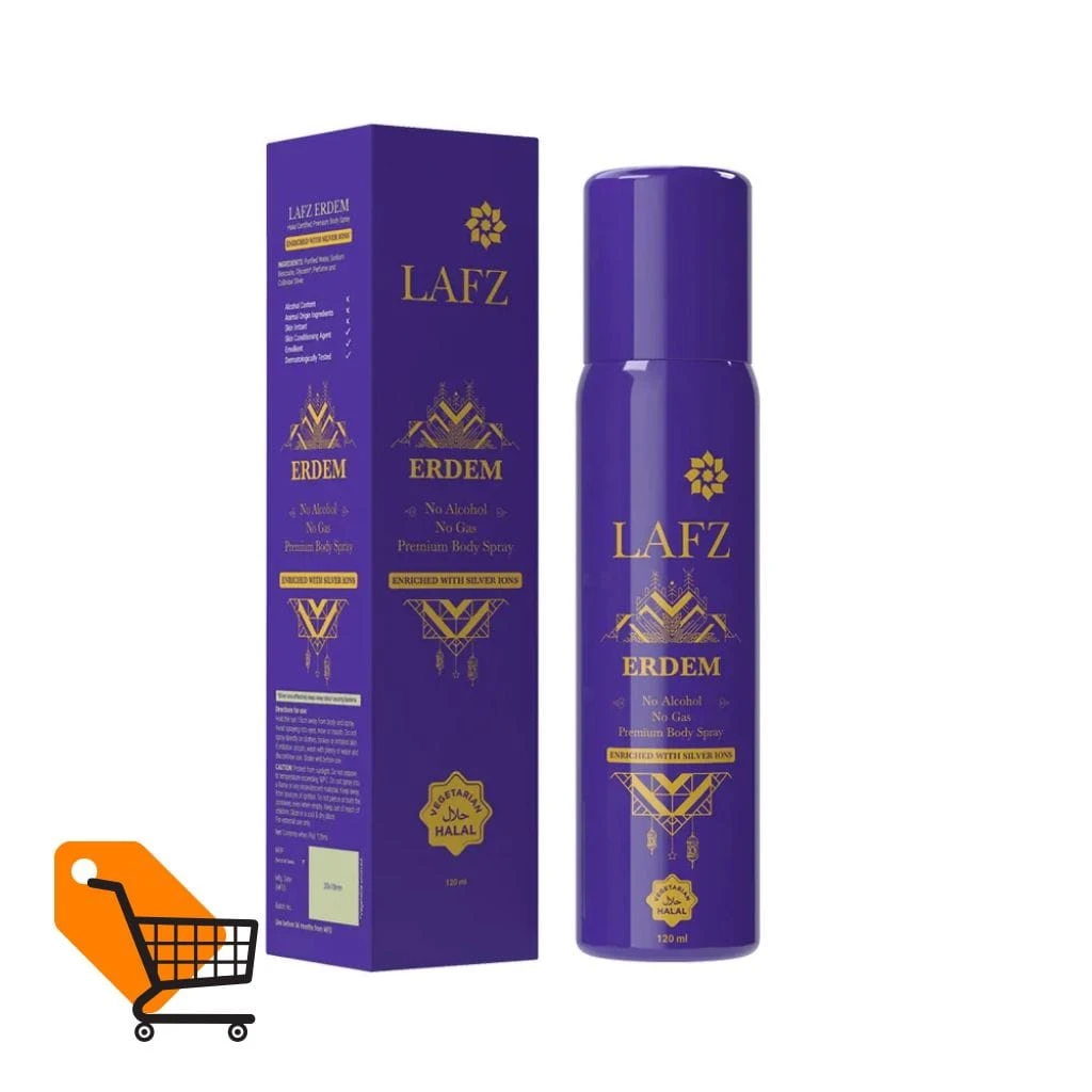 Lafz Erdem Premium Body Spray 120ml (Halal)