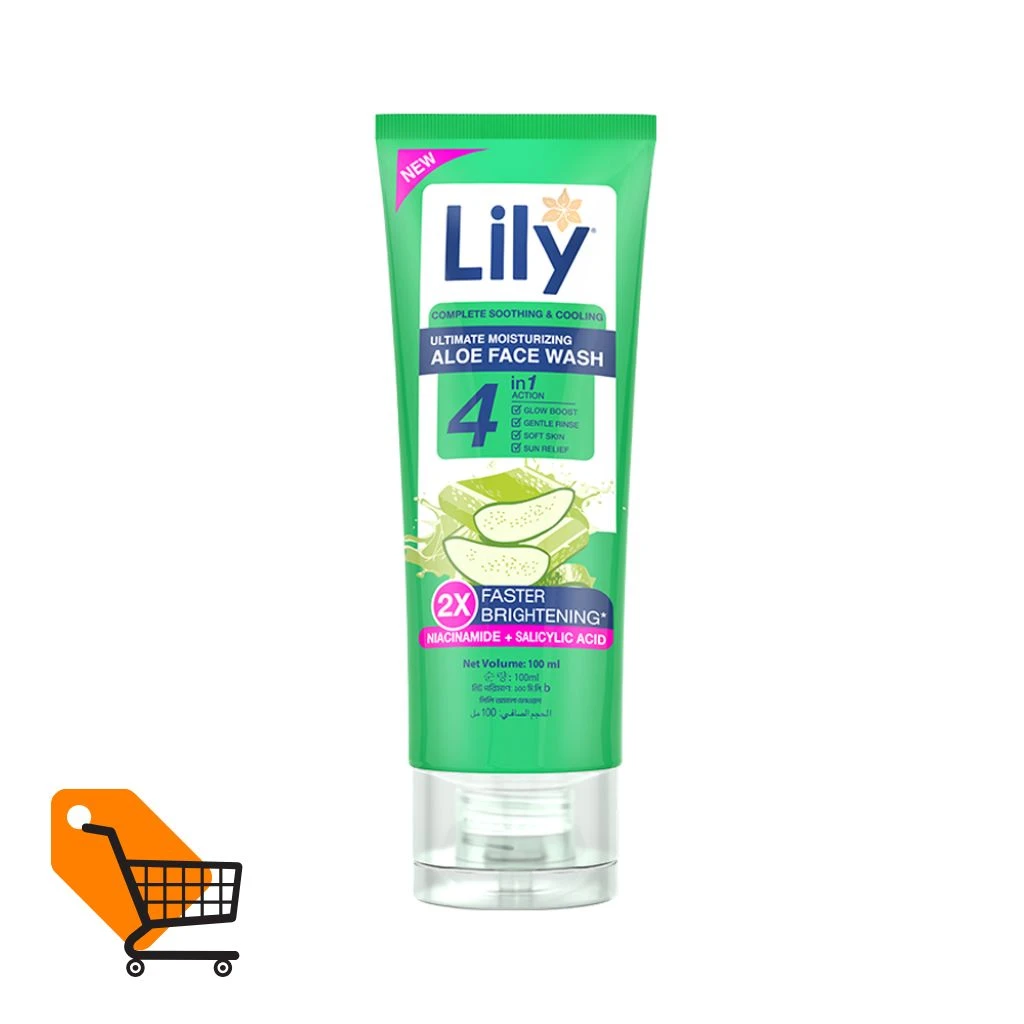 Lily Aloe Facewash 100ml