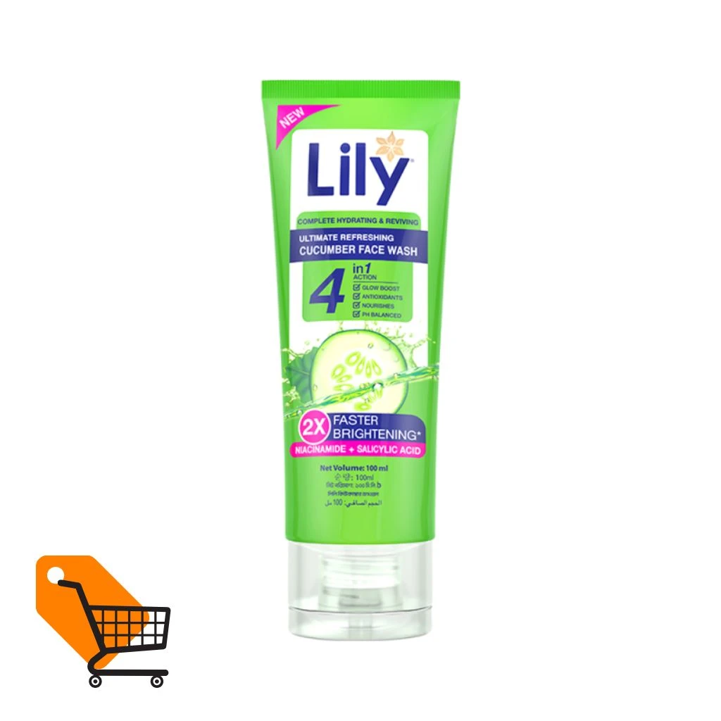 Lily Cucumber Facewash 100ml