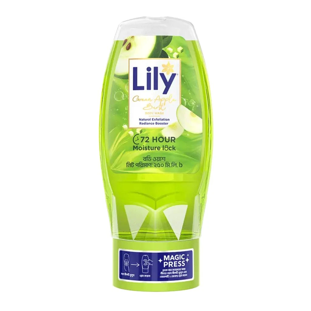 Lily Green Apple Burst Body Wash 250ml