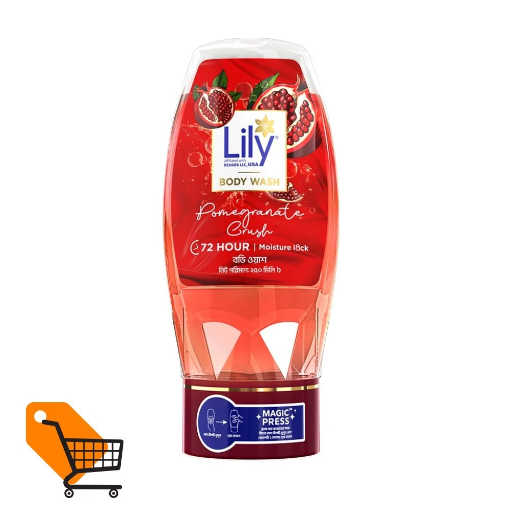 Lily Pomegranate Crush Body Wash 250ml