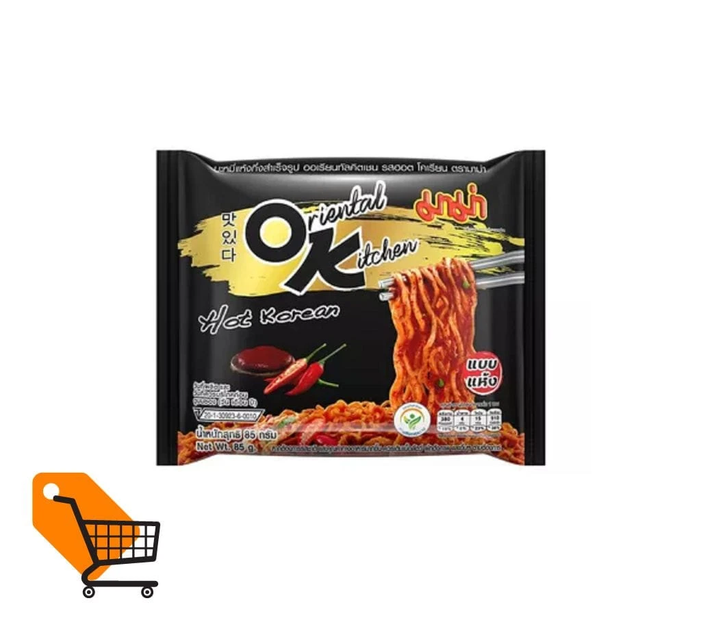 Mama Instant Noodles Oriental Kitchen Hot Korean Flavor 85gm