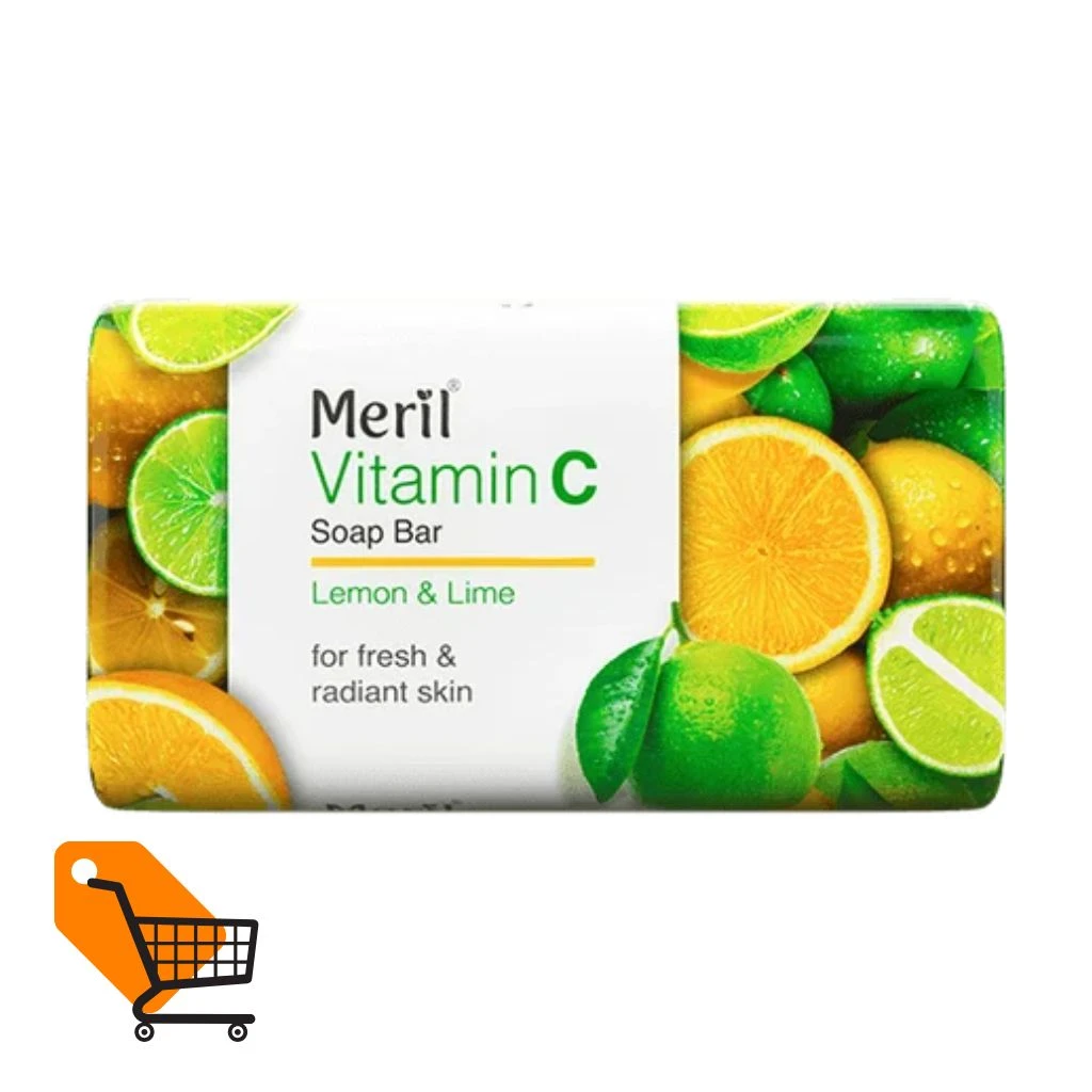 Meril Vitamin C Soap Bar (Lemon & Lime) 100gm