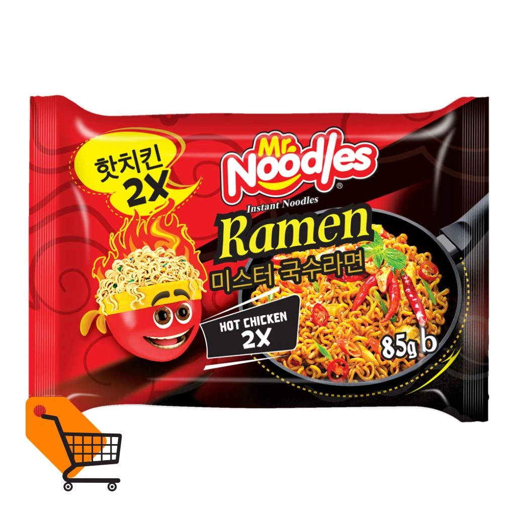 Mr. Noodles Ramen Hot Chicken 2x Spicy Flavor 85gm
