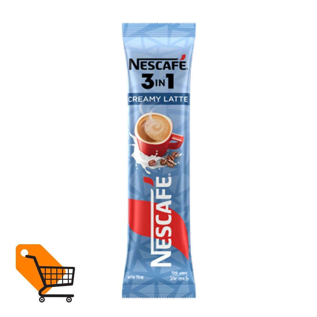 Nescafe 3in1 Creamy Latte Coffee Mix Sachet 18 gm