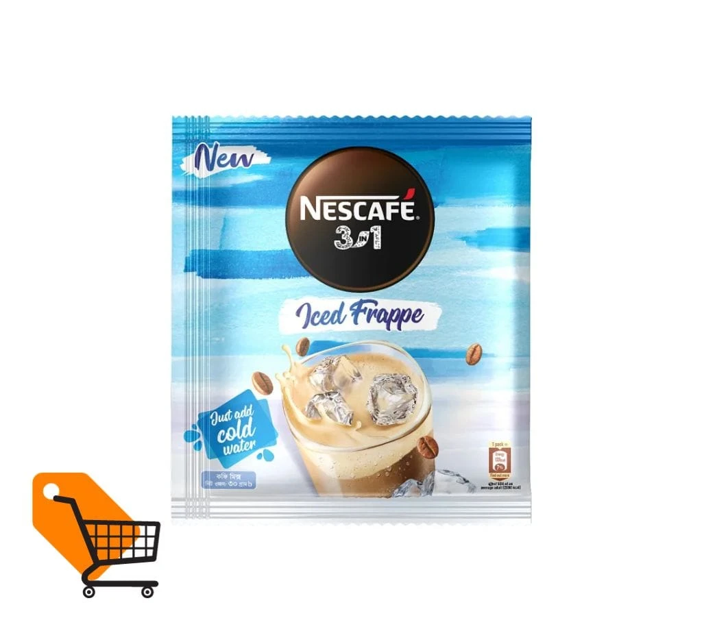 NESCAFE 3in1 Iced Frappe Cold Coffee Mix 30g