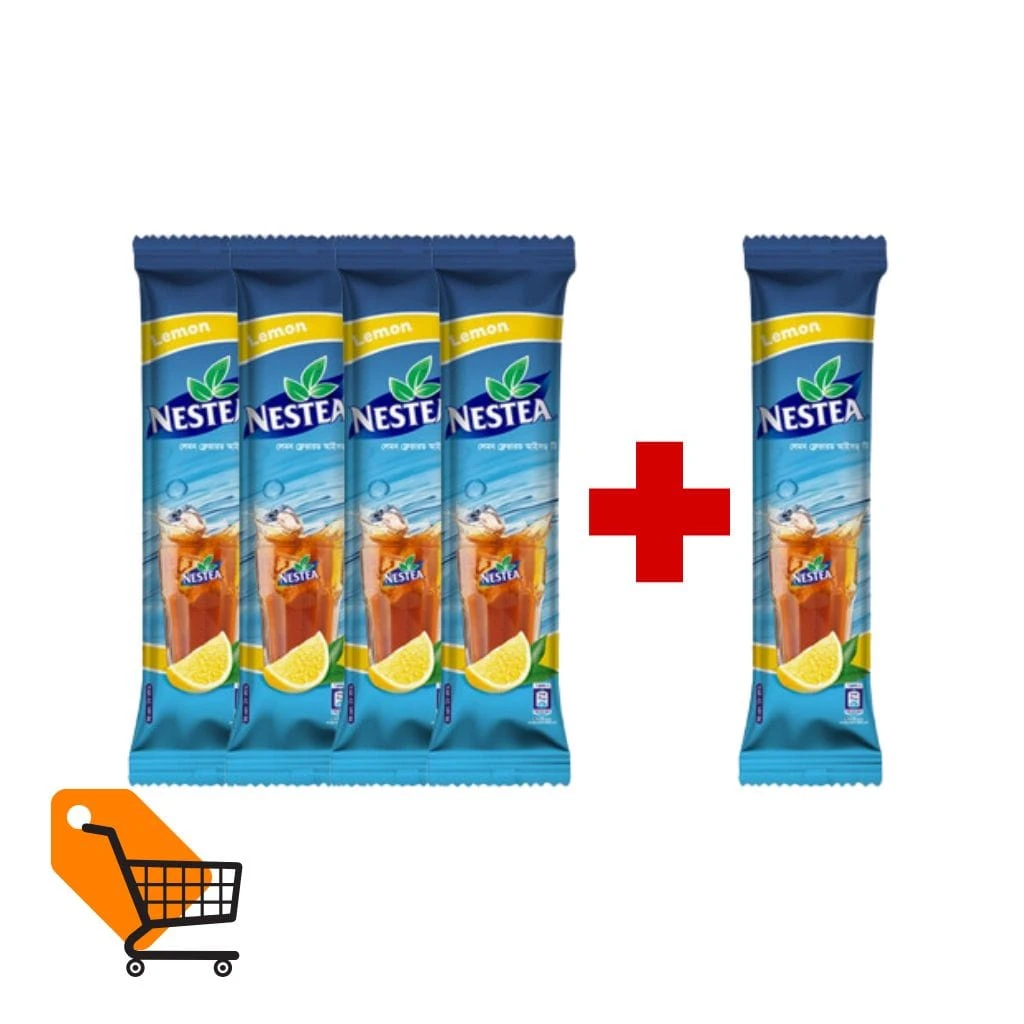 Nestea Lemon Flavored Iced Tea 18g (Buy 4 Get 1 Free)