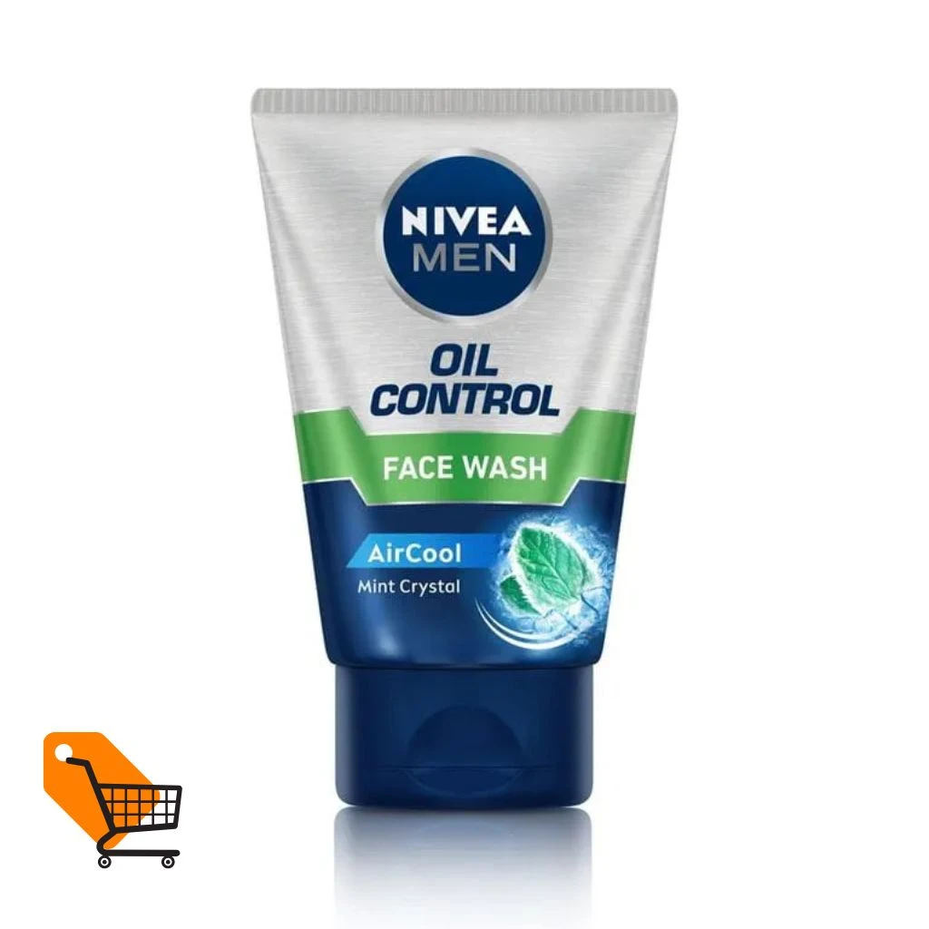 NIVEA Men Oil Control Face Wash Air Cool 100g