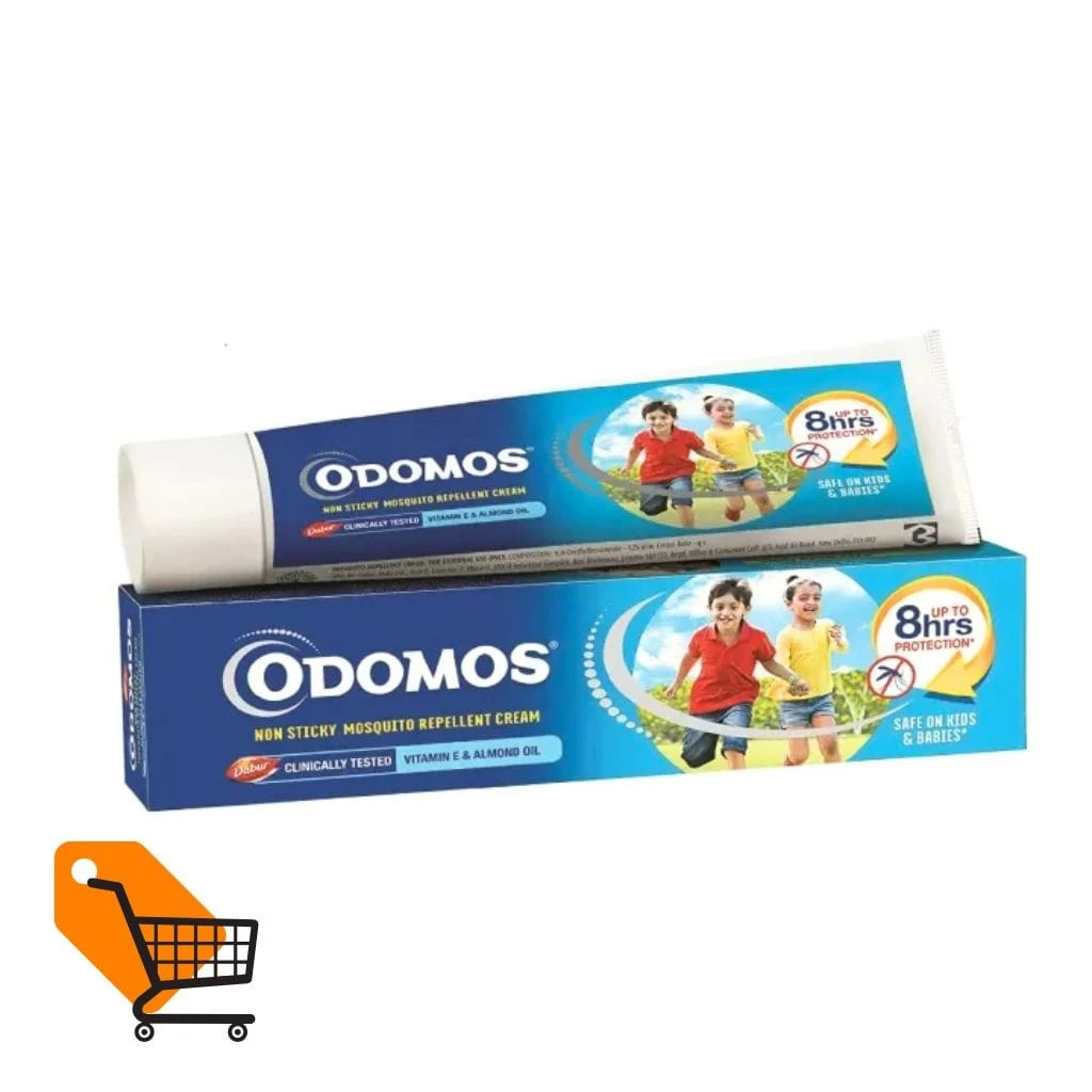 Odomos Mosquito Repellent Cream with Vitamin-E 23 gm