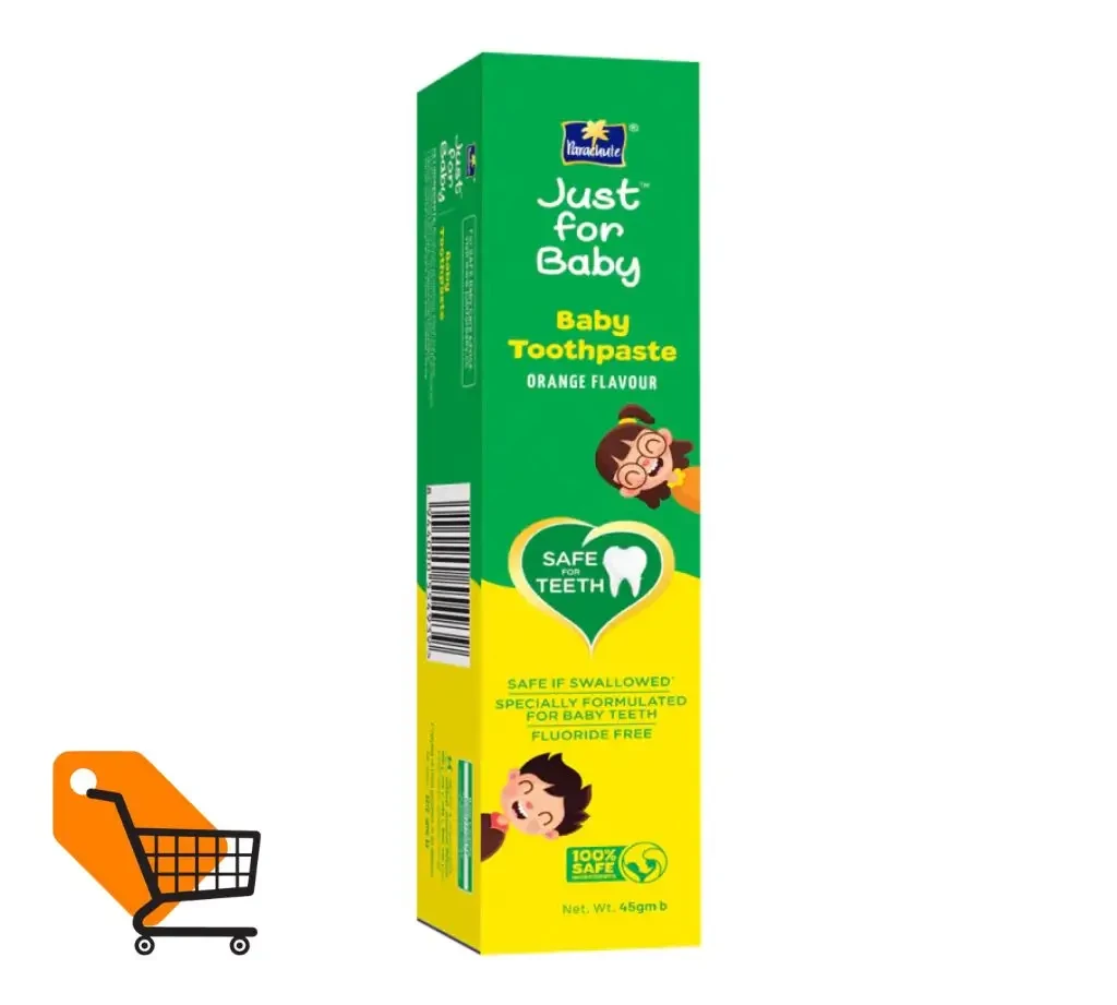 Parachute Just for Baby Toothpaste 45g (Orange)