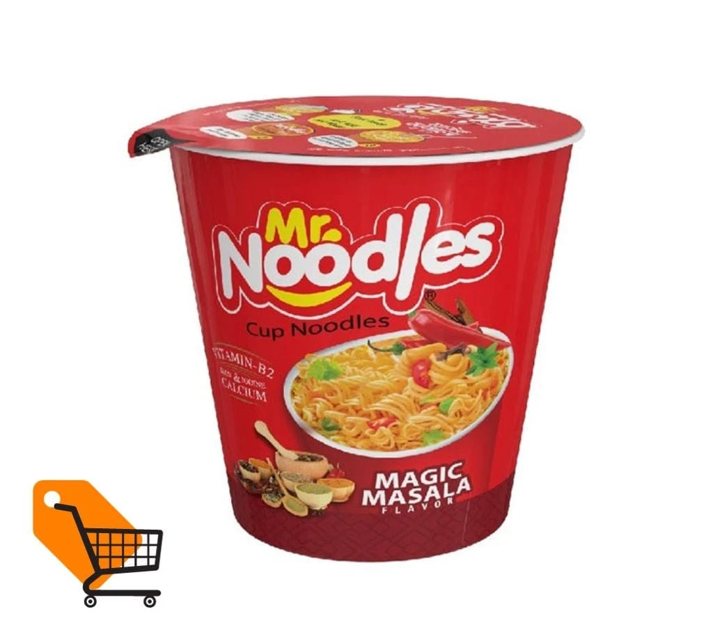 PRAN Mr. Noodles (Magic Masala) Paper Cup 35gm