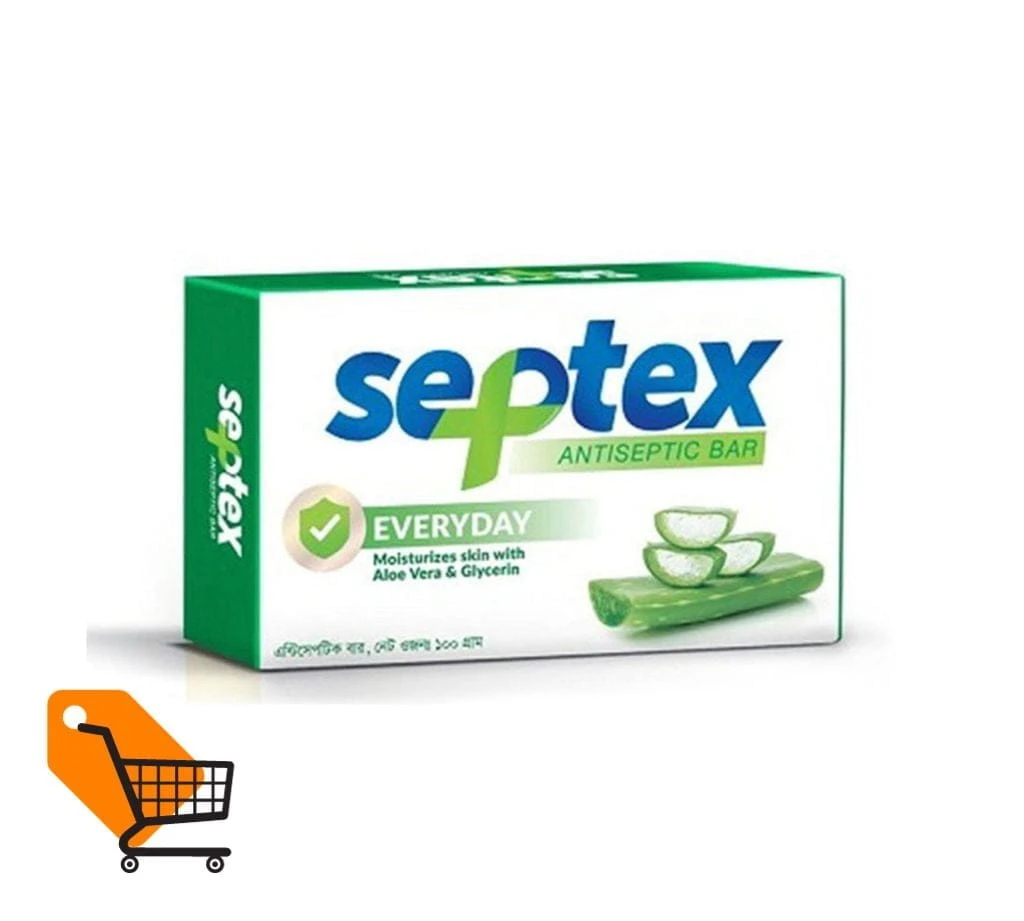 Septex Everyday Antiseptic Bar 100gm