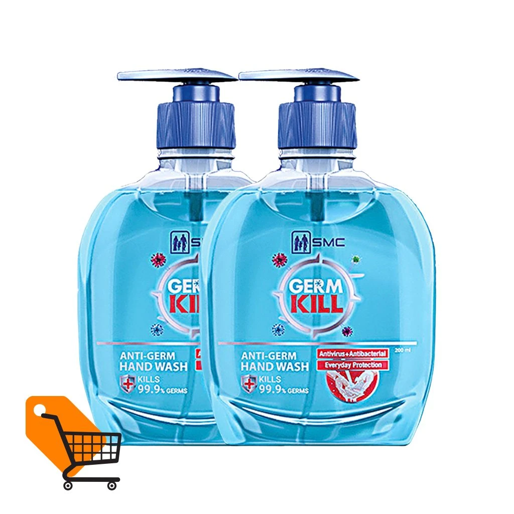 SMC Germ Kill Anti-Germ Hand Wash 200ml (Buy 1 Get 1 FREE)