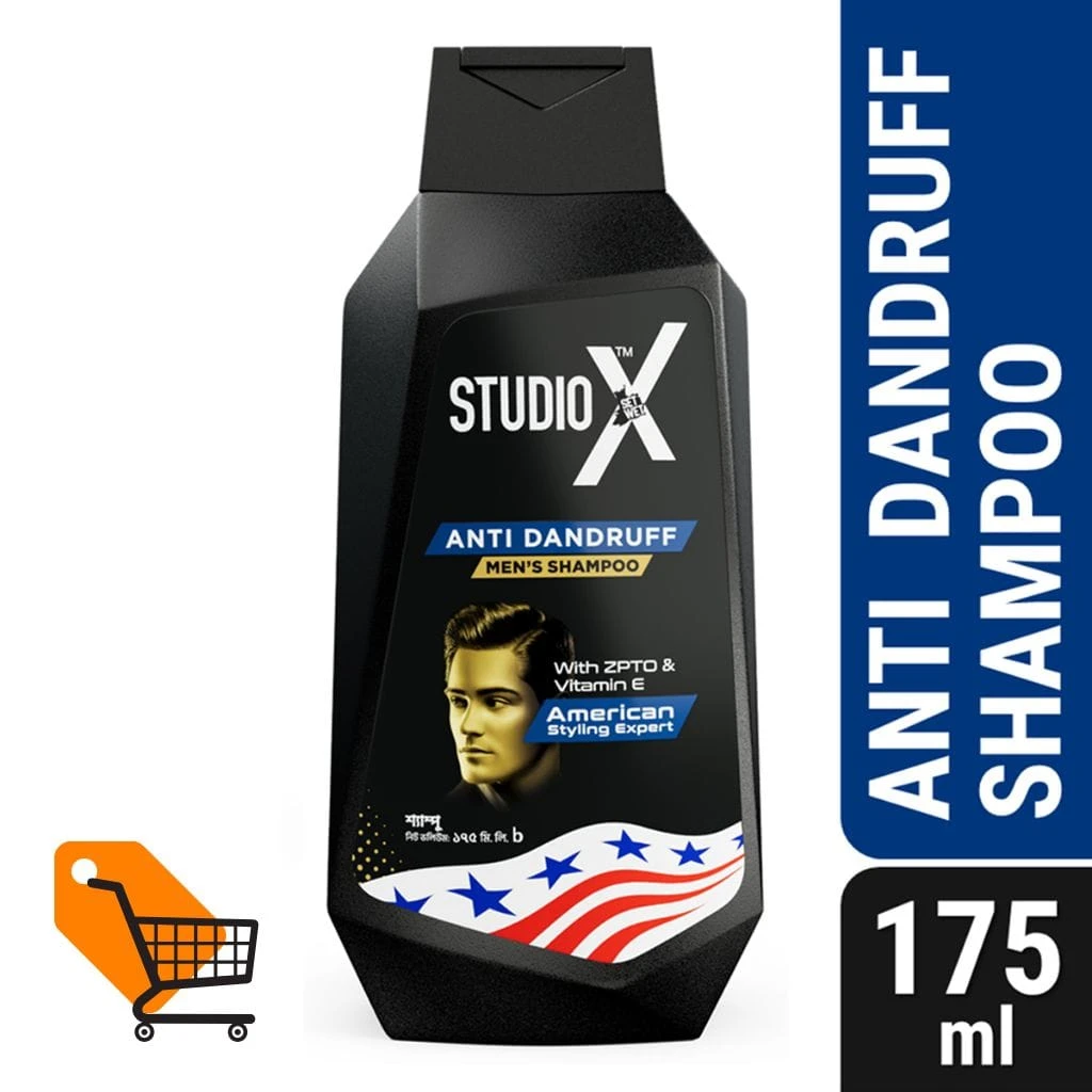 Studio X Anti Dandruff Men's Shampoo 175ml
