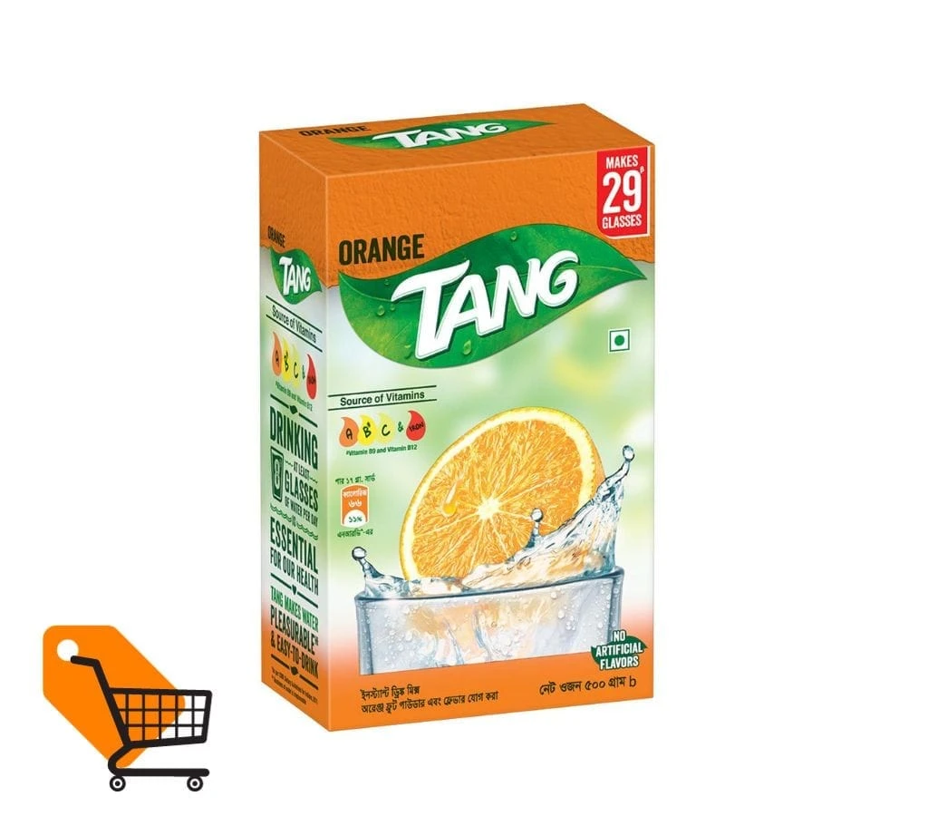 Tang Orange Flavored Instant Drink Powder 500gm