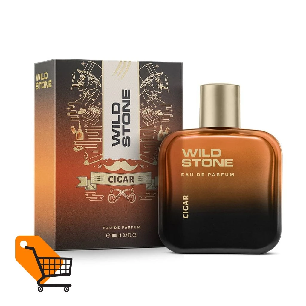 Wild Stone Cigar Eau De Parfum (Perfume) for Men 100 ml