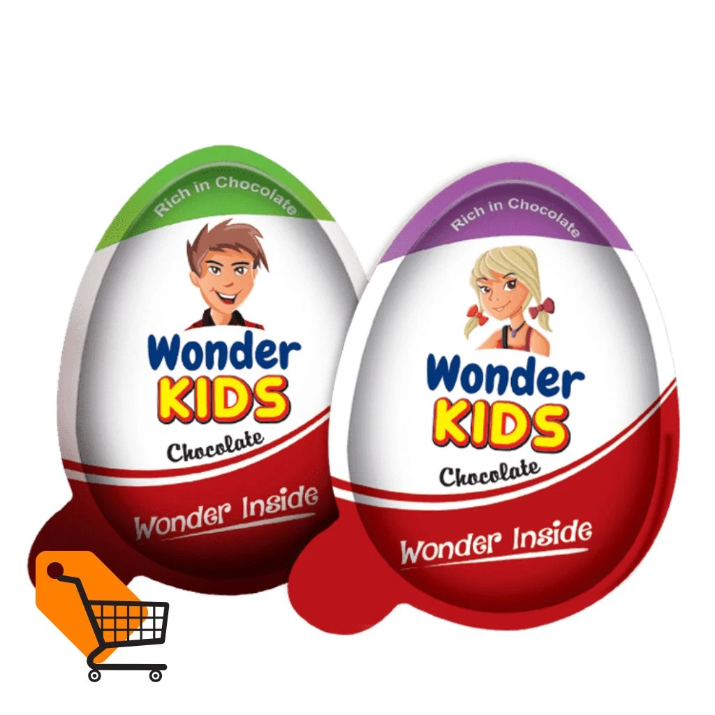Wonder Kids Chocolate Egg 20g