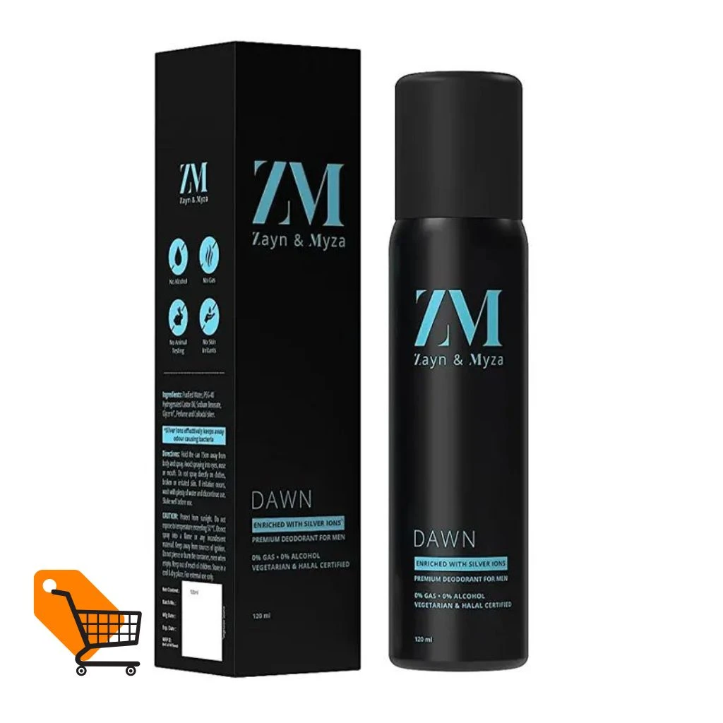 Zayn & Myza Dawn Premium Deodorant Body Spray for Men 120ml