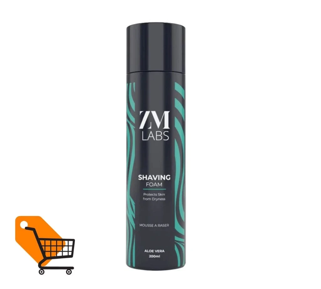 ZM LABS Shaving Foam Aloe Vera 200ml